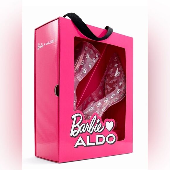 Brand new Aldo barbie Barbietessy -660 medium pink rose size 7 he… - Picture 6 of 6